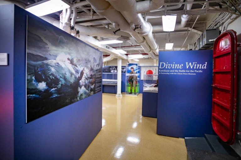 heleheleshuttle pearl harbor passport to pearl harbor exhibit divine wind interior
