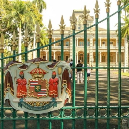 ht pht oahu uss arizona memorial and historic honolu historic gate honolulu palace
