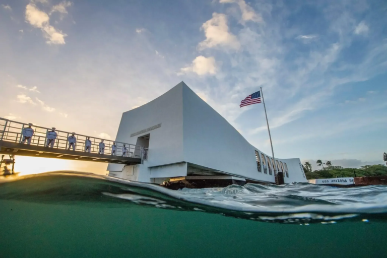 phptours explore the uss arizona today vr tour uss arizona memorial flag bridge