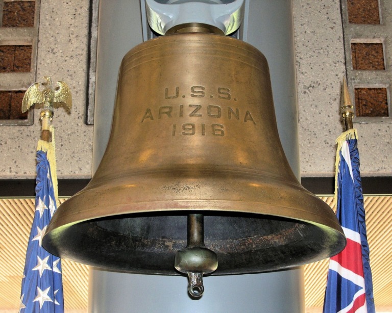 phptours uss arizona chief s multimedia narrated uss arizona bell 