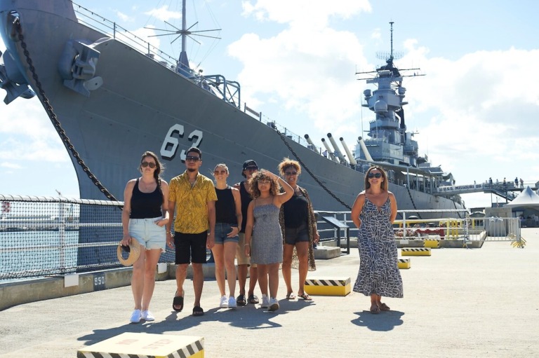 polyad activities world war ii heroes deluxe pearl harbor group uss missouri tour